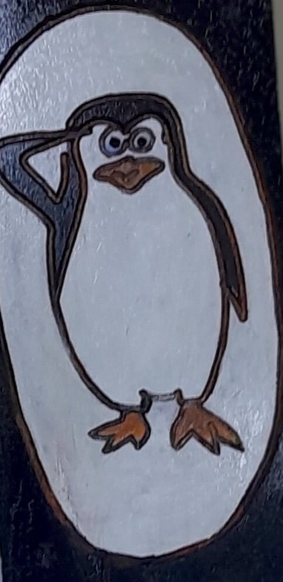 Cartoon Study — Penguin Salute