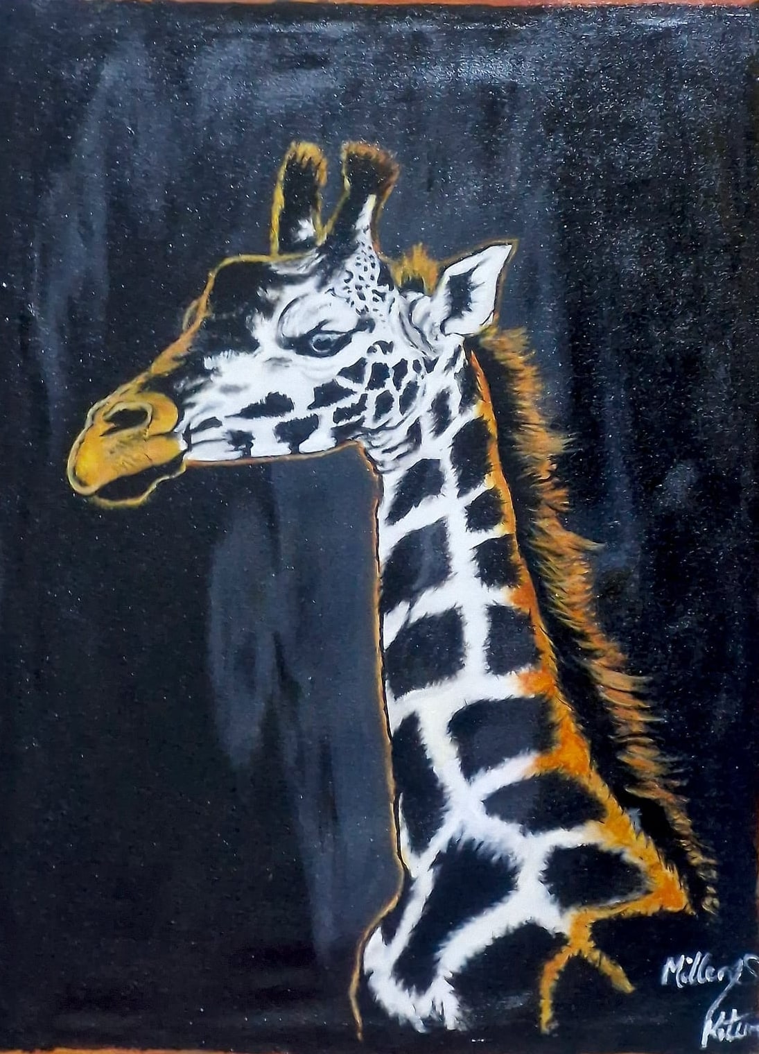 Giraffe Nocturne
